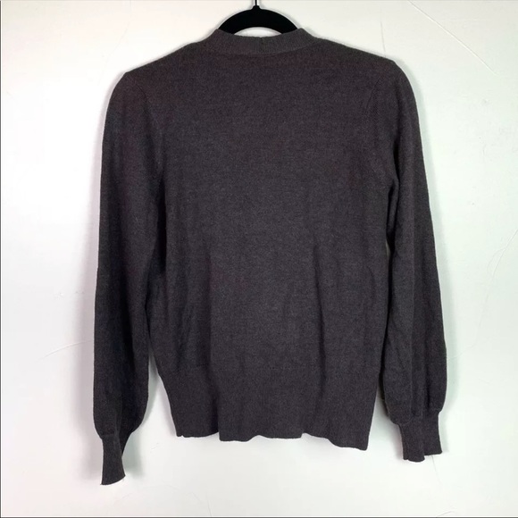 Ann Taylor Faux Wrap Knit Sweater - Picture 2 of 4